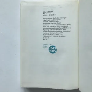 Josef Mánes, František Kožík