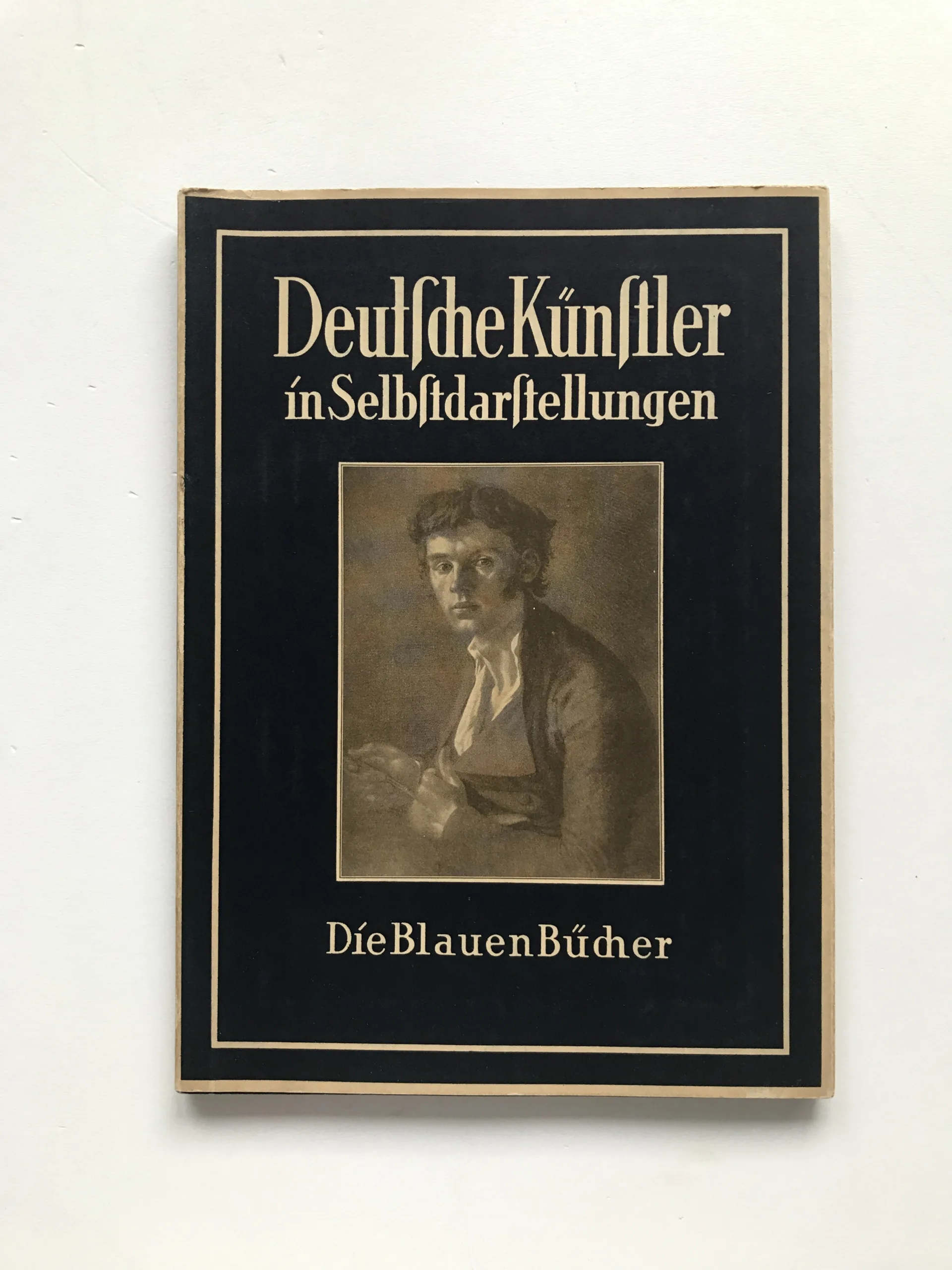 Deutsche Künstler in Selbstdarstellungen (Die blauen Bücher), Leo Bruhns