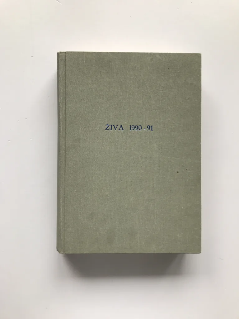 Živa – Časopis pro biologickou práci (ročníky 1990-91)