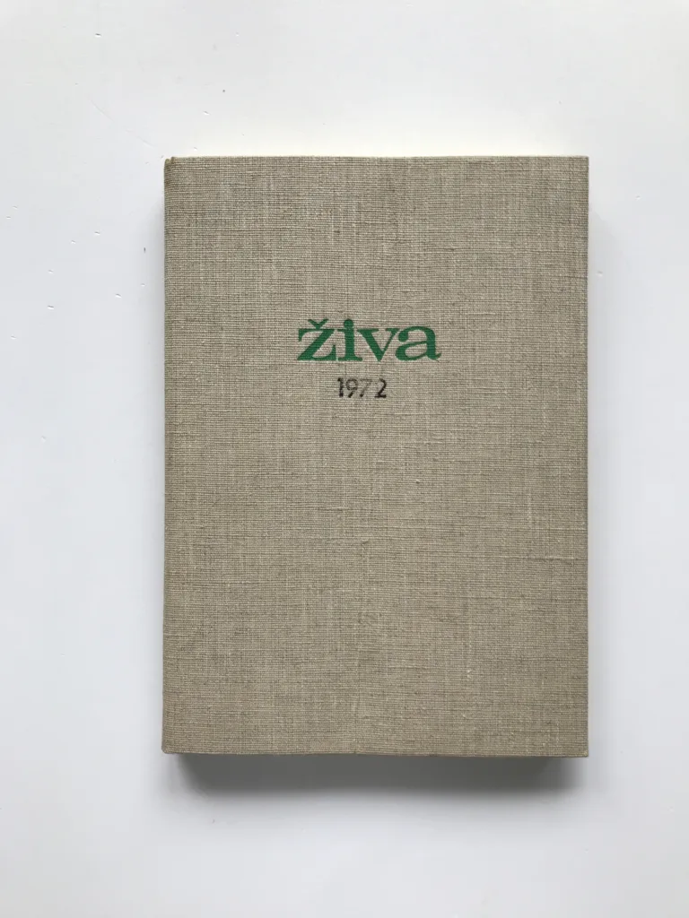 Živa – Časopis pro biologickou práci (ročník 1972)