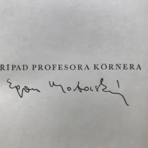Případ profesora Körnera (podpis autora), Egon Hostovský