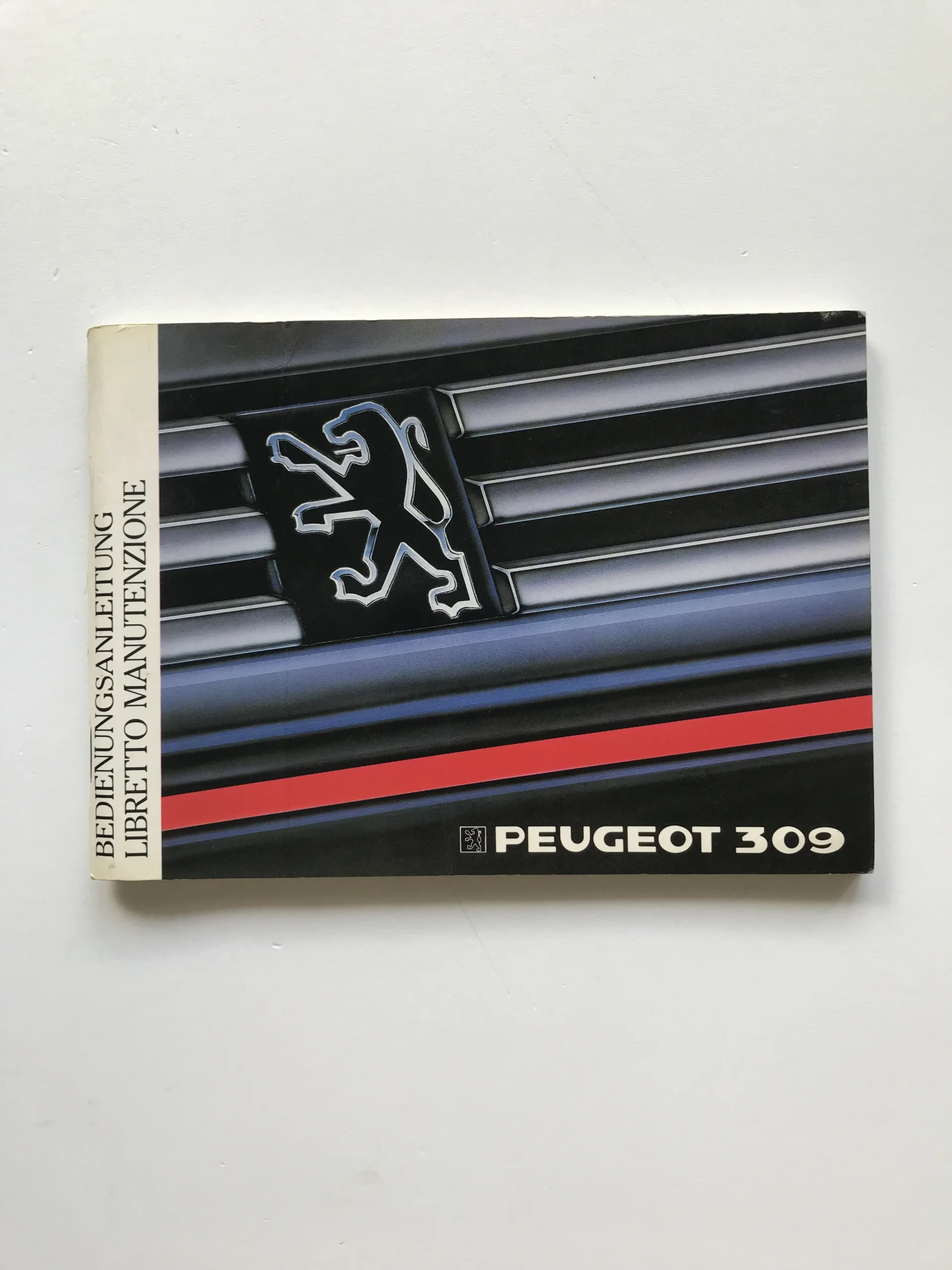 Peugeot 309 – Bedienungsanleitung / Libretto manutenzione