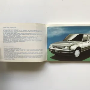 Peugeot 309 – Bedienungsanleitung / Libretto manutenzione