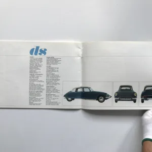 Citroën DS (španělský prospekt)