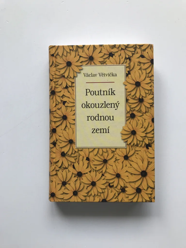 Poutník okouzlený rodnou zemí (podpis autora), Václav Větvička