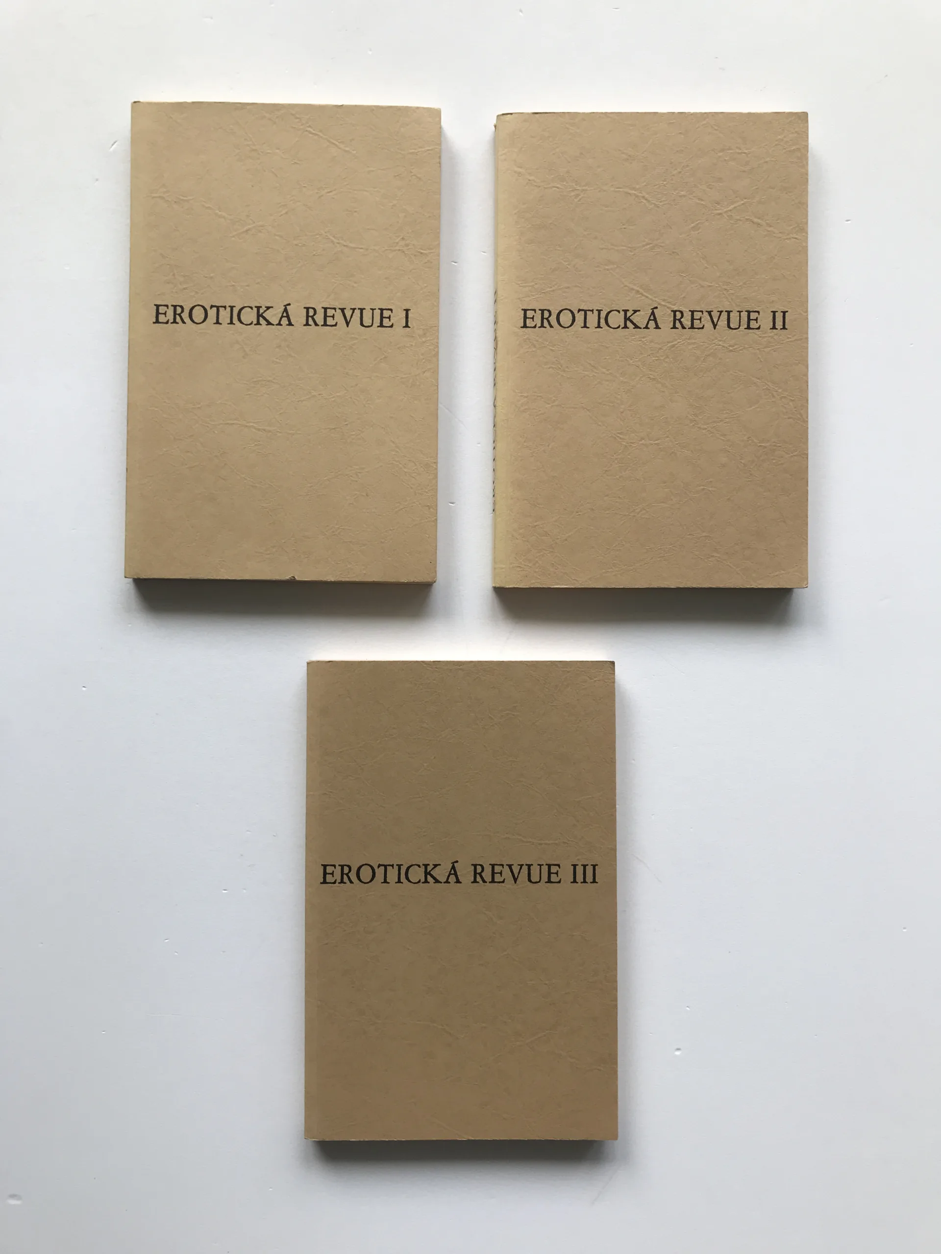 Erotická revue I-III, Jindřich Štyrský, kolektiv autorů