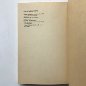 Erotická revue I-III, Jindřich Štyrský, kolektiv autorů