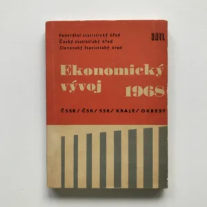 Ekonomický vývoj 1968 – ČSSR, ČSR, SSR, kraje, okresy