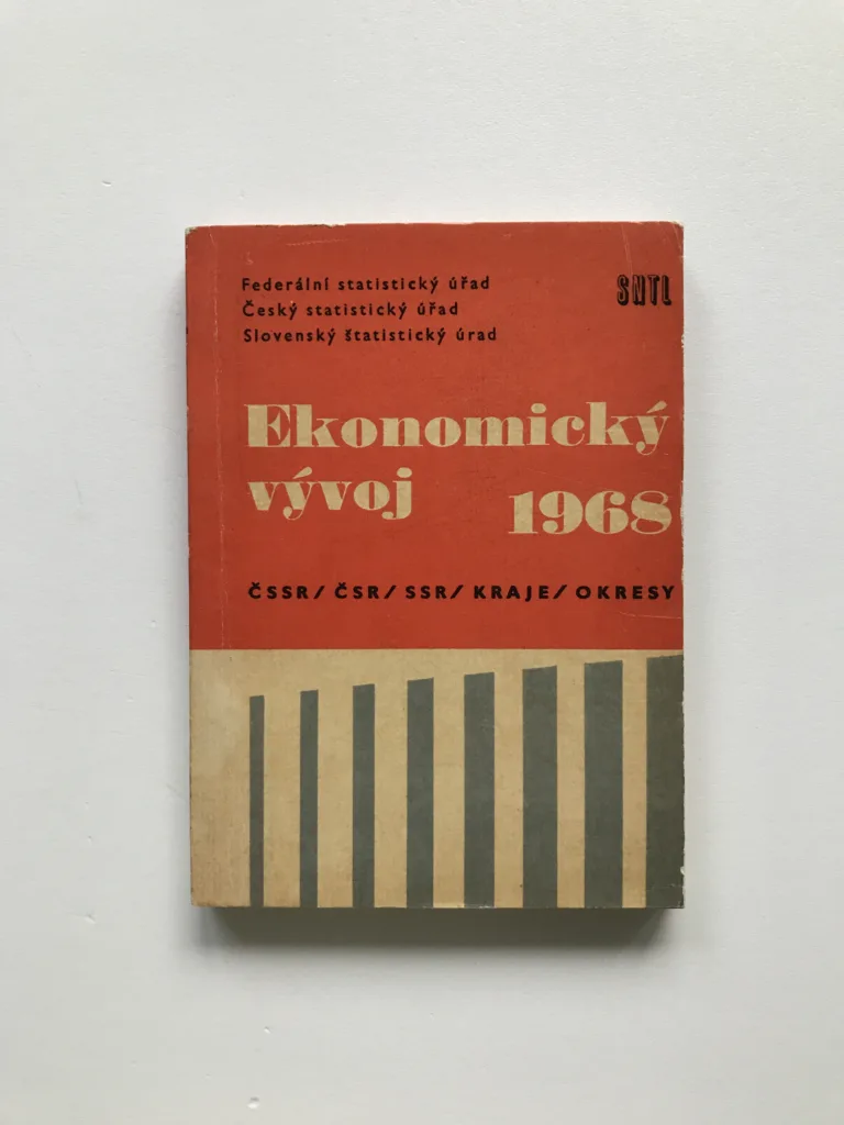 Ekonomický vývoj 1968 – ČSSR, ČSR, SSR, kraje, okresy
