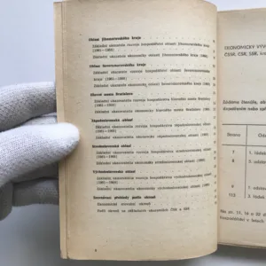 Ekonomický vývoj 1968 – ČSSR, ČSR, SSR, kraje, okresy