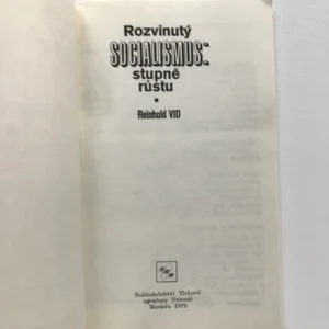 Rozvinutý socialismus: Stupně růstu, Reinhold Vid
