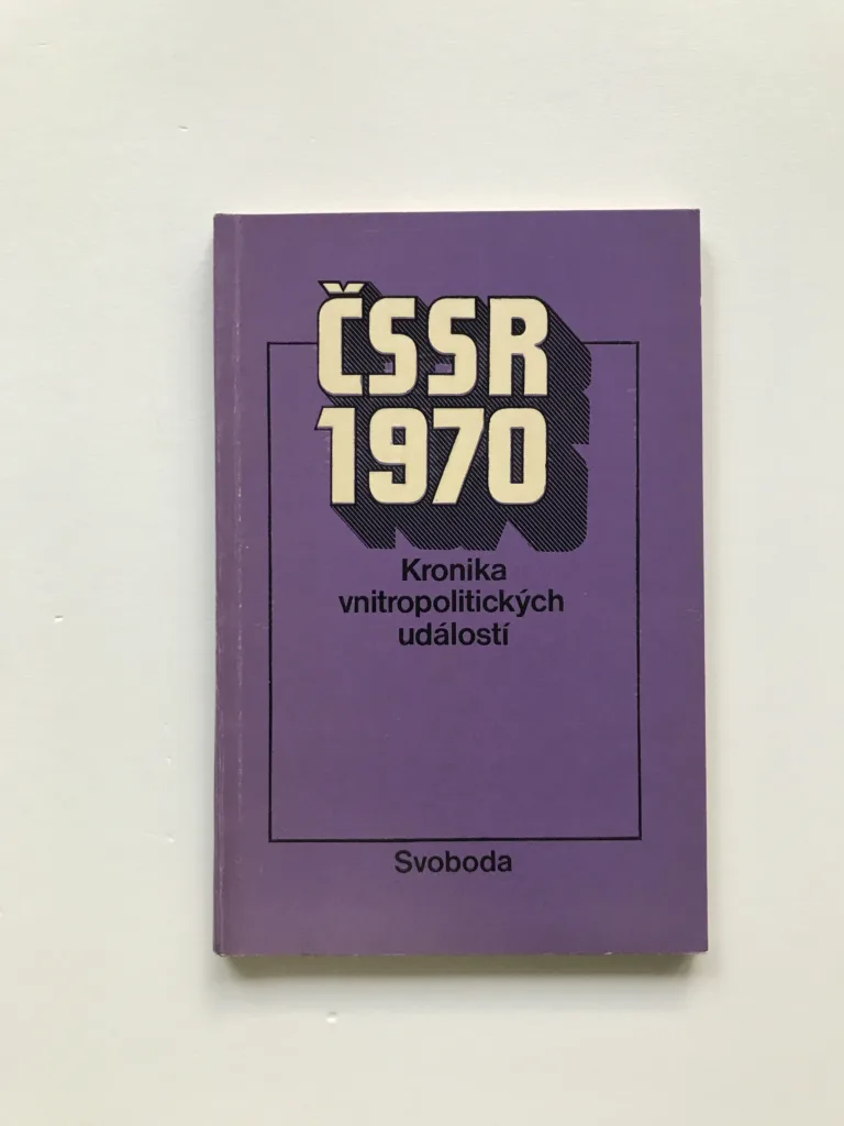 ČSSR 1970 – Kronika vnitropolitických událostí