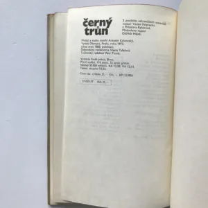 Černý trůn (Historie a současnost profesionálního boxu), Václav Folprecht, Miloslava Rybárová