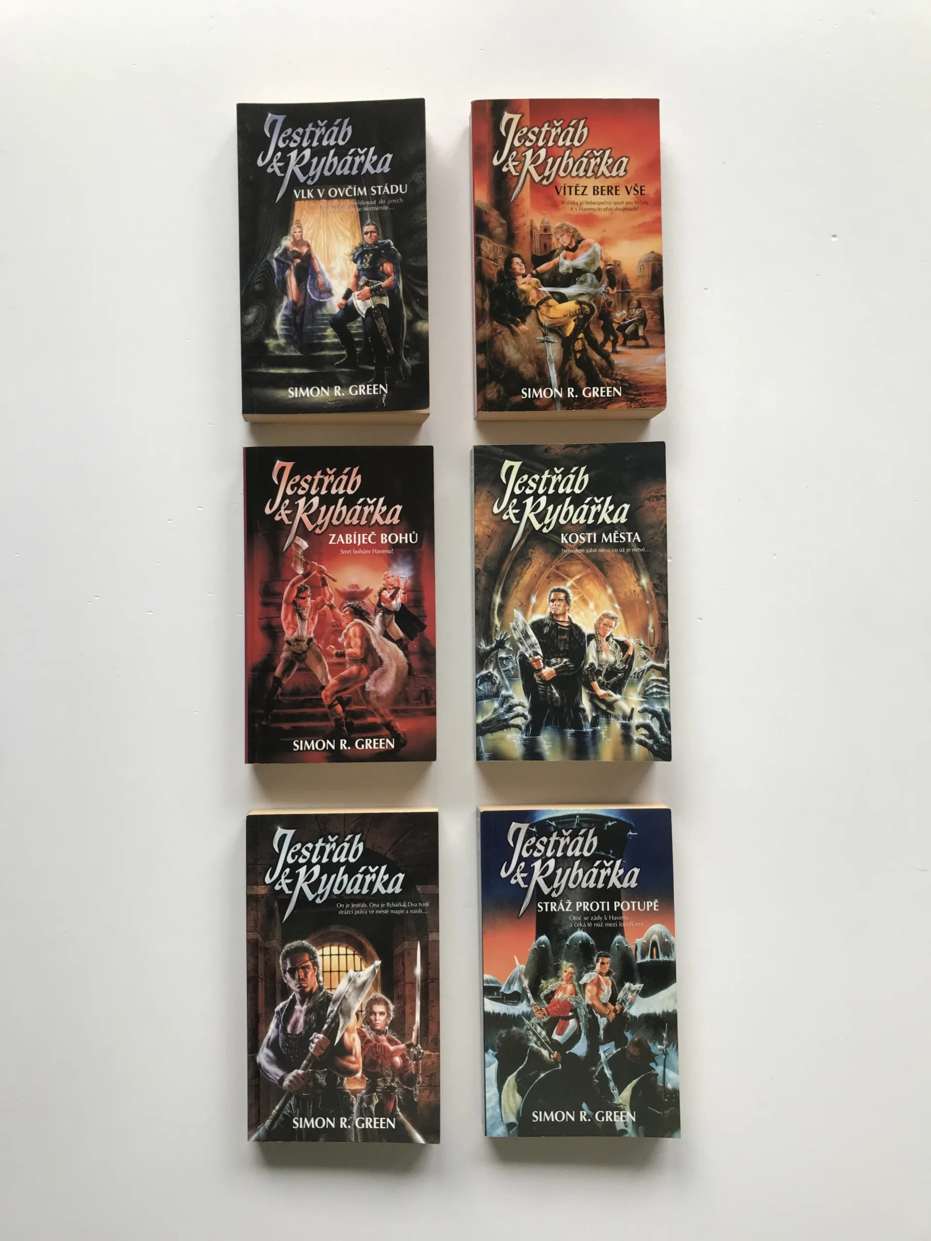6x Jestřáb a Rybářka, Simon R. Green