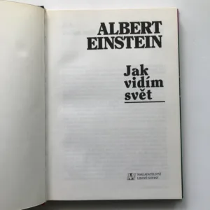 Jak vidím svět, Albert Einstein