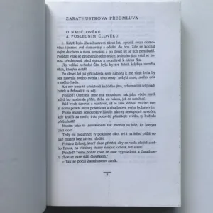 Tak pravil Zarathustra, Friedrich Nietzsche