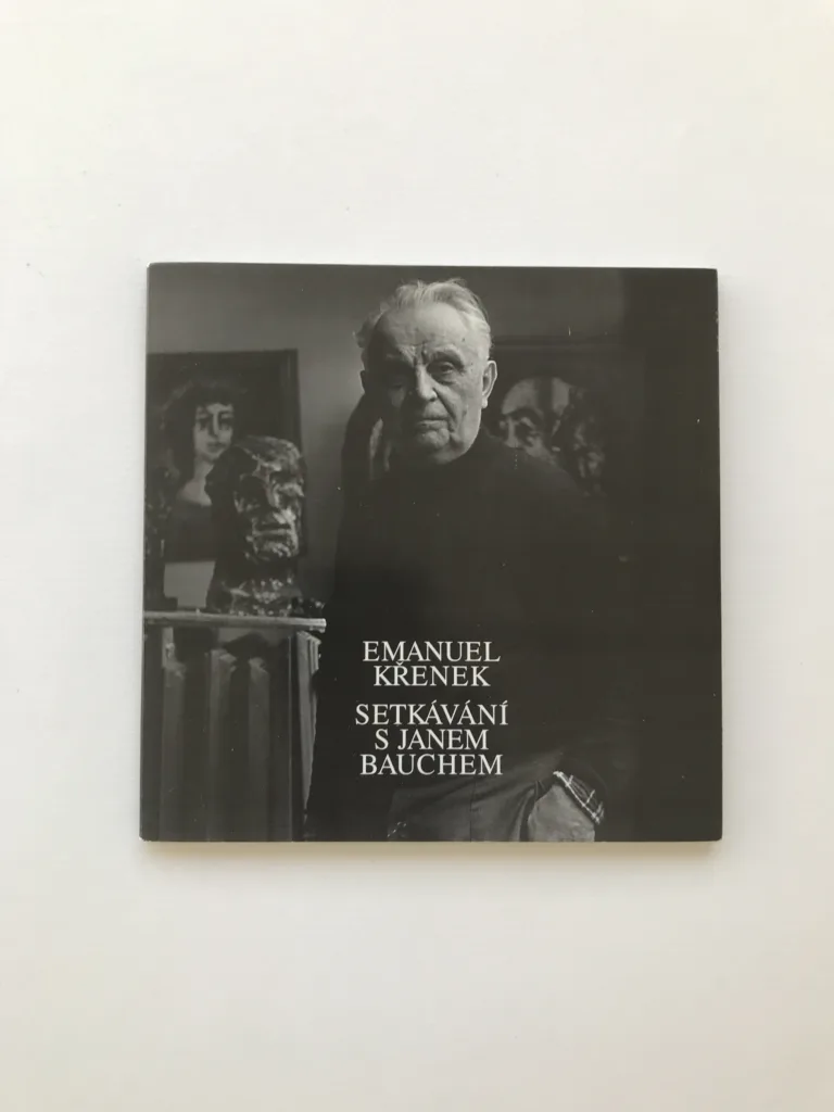 Setkávání s Janem Bauchem (podpis autora), Emanuel Křenek
