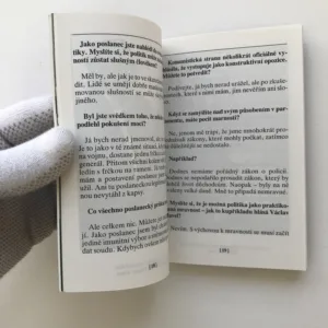 Muž, který trvá na svém – Rozhovor s Rudolfem Hrušínským (podpis Hrušínský), Jan Kolář