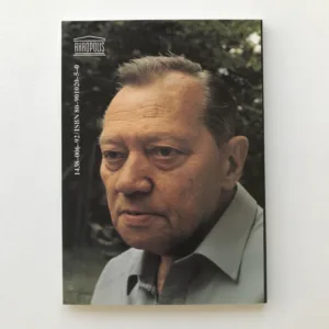 Muž, který trvá na svém – Rozhovor s Rudolfem Hrušínským (podpis Hrušínský), Jan Kolář