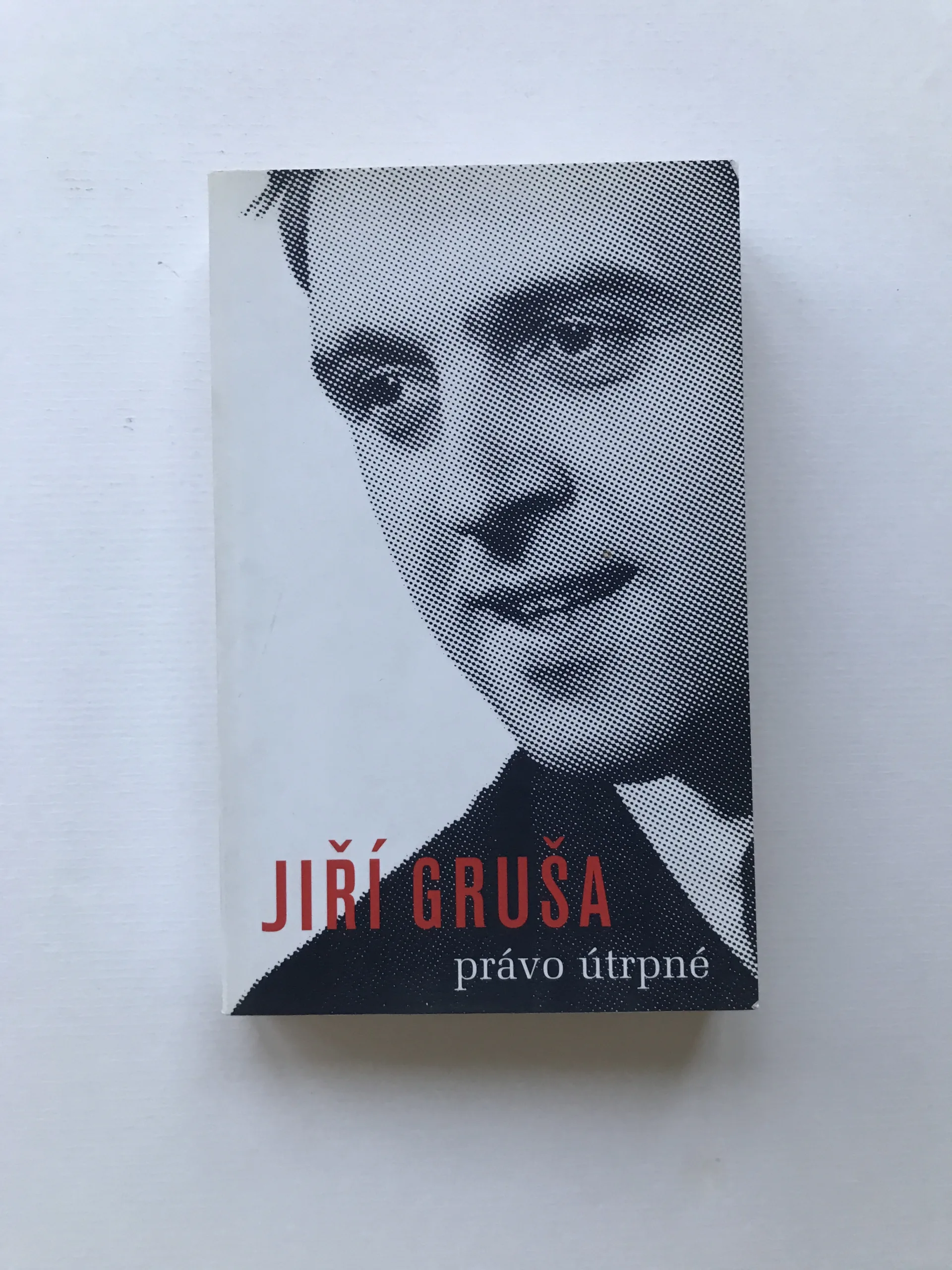 Právo útrpné (podpis autora), Jiří Gruša
