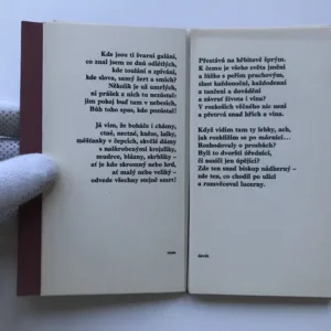 Z testamentu (podpisy Dyrynk + Dyrynková), Francois Villon, Vlasta Dyrynková