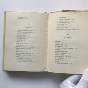 Klobouk ve křoví (Výbor veršů V+W 1927-1947), Jiří Voskovec