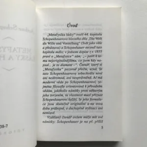 Metafysika lásky a hudby, Arthur Schopenhauer