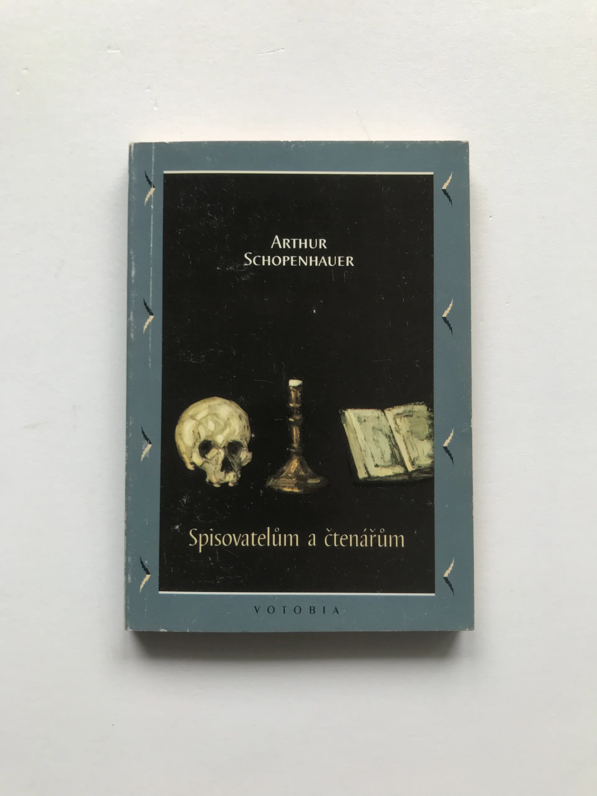 Spisovatelům a čtenářům, Arthur Schopenhauer