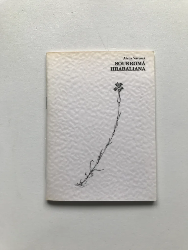 Soukromá Hrabaliana (podpis autorky), Alena Vávrová