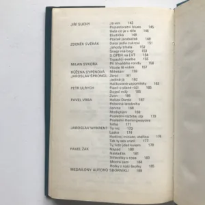 Verše pod osnovou (Almanach písňových textů členů kruhu textařů a libretistů SČSKU), Ivo Havlů, Jan Kolář, Pavel Kopta, kolektiv autorů