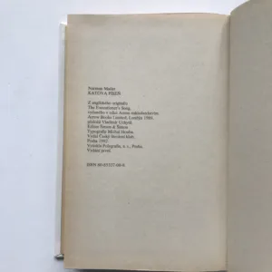 Katova píseň, Norman Mailer
