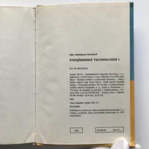 Strojírenská technologie I, Miroslav Hluchý