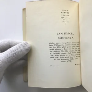 Smuténka, Jan Skácel